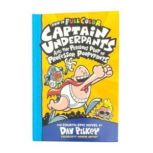Captain Underpants 4 - Color Edition by Dav Pilkey Graphic Novel Hardcover